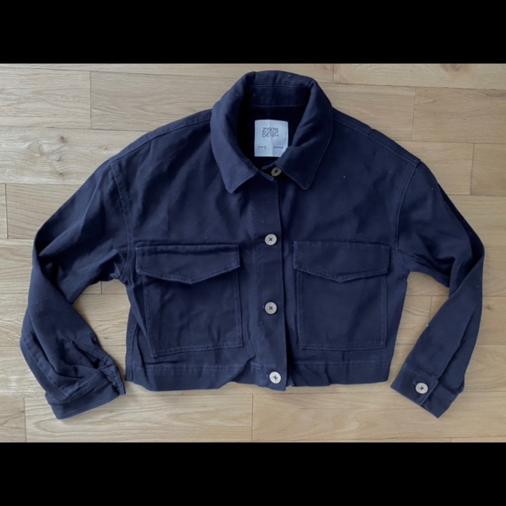 ZARA CROPPED JACKET - SMALL